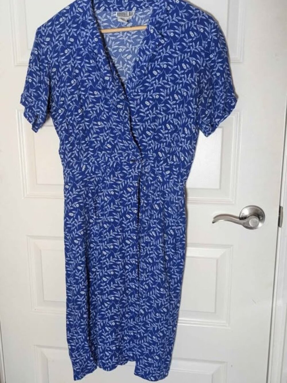 3/4 length floral dress